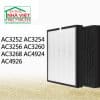 Bộ lọc máy lọc khí Philips FY3137 Hepa Filter AC3252 AC3254 AC3256 AC3260 AC3268 AC4924 AC4926