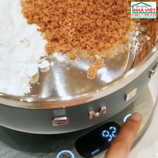 Cân điện tử nhà bếp 5kg màu xanh lục Smeg KSC01EGMWW - Hình ảnh 3