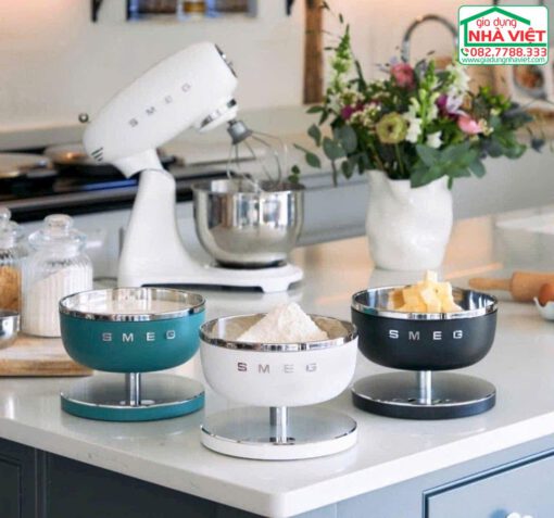 Cân điện tử nhà bếp 5kg màu xanh lục Smeg KSC01EGMWW - Hình ảnh 9