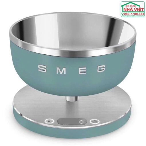 Cân điện tử nhà bếp 5kg màu xanh lục Smeg KSC01EGMWW - Hình ảnh 6