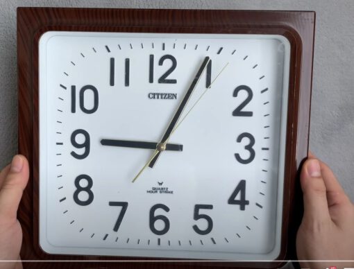 Đồng hồ treo tường chữ nhật có đánh chuông Citizen 8MS332 - Hình ảnh 8