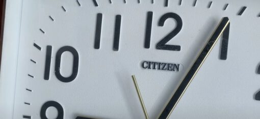 Đồng hồ treo tường chữ nhật có đánh chuông Citizen 8MS332 - Hình ảnh 5