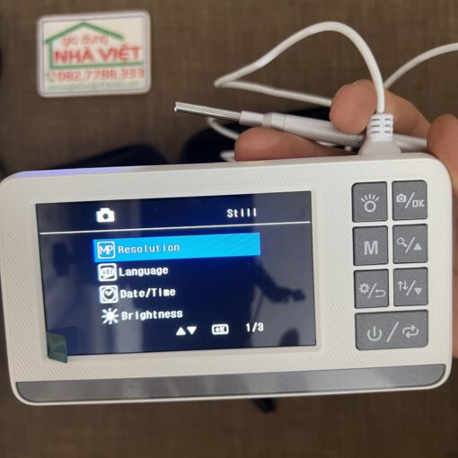 Camera nội soi tai mũi họng màn hình LCD 4.5inch Inskam P45 3.9mm - Hình ảnh 2
