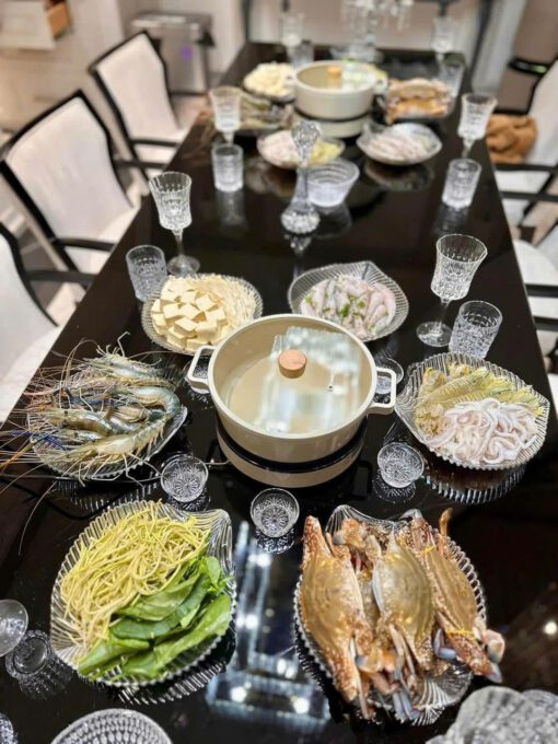 Đĩa pha lê hình lá Nachtmann Mambo Bowl - Hình ảnh 13