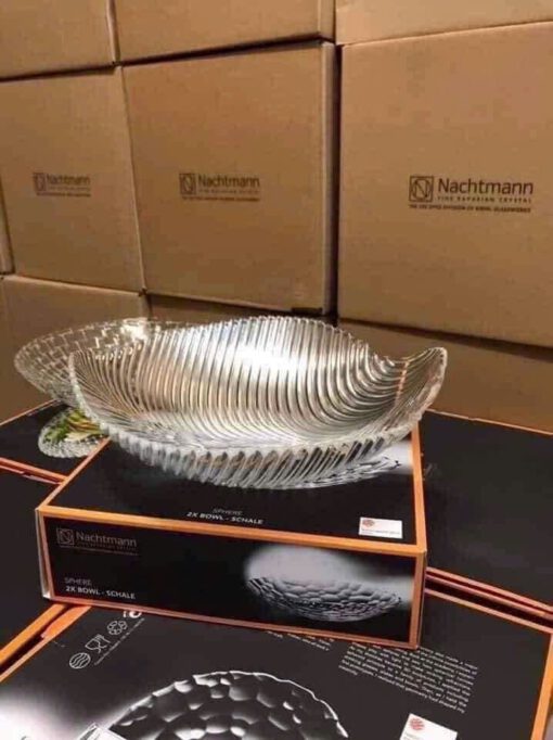 Đĩa pha lê hình lá Nachtmann Mambo Bowl - Hình ảnh 9