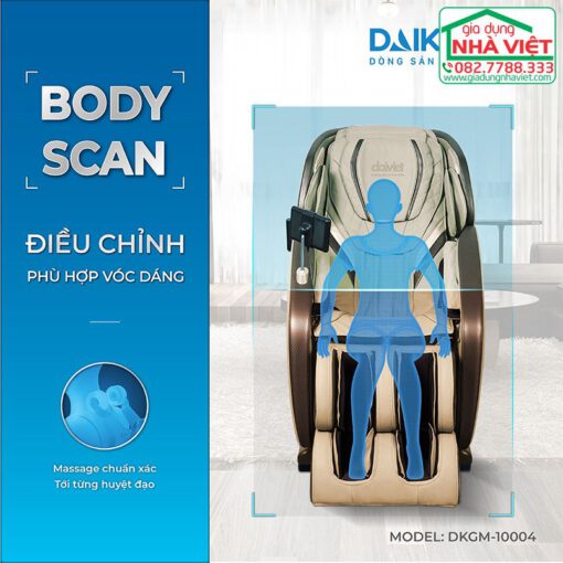 Ghế Massage toàn thân Daikiosan DKGM-10004 - Hình ảnh 10