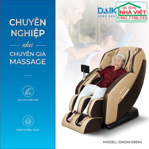 Ghế Massage toàn thân Daikiosan DKGM-10004
