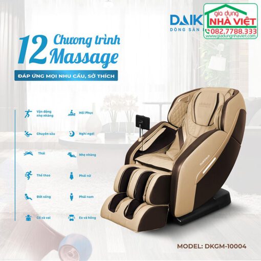 Ghế Massage toàn thân Daikiosan DKGM-10004 - Hình ảnh 5