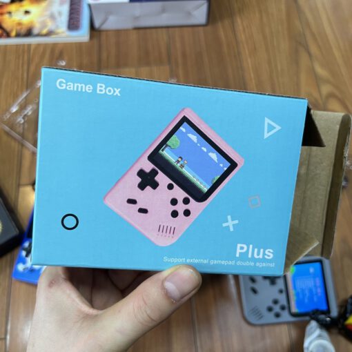 Máy game Nintendo cầm tay 800 trò chơi điện tử 4 nút kèm tay phụ 2 người chơi - Hình ảnh 4