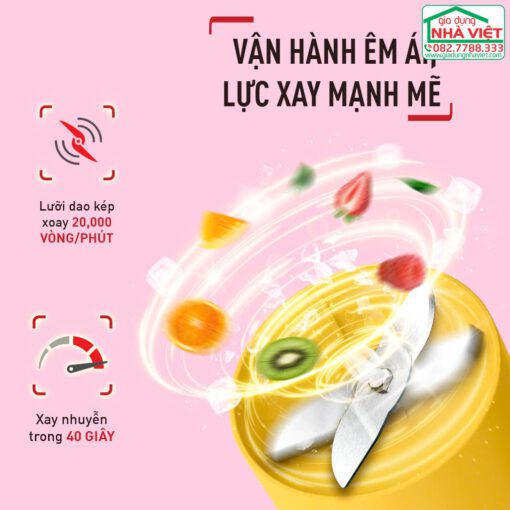 Máy xay sạc pin cầm tay mang đi Tefal LightMix BL1C0430 - Hình ảnh 13