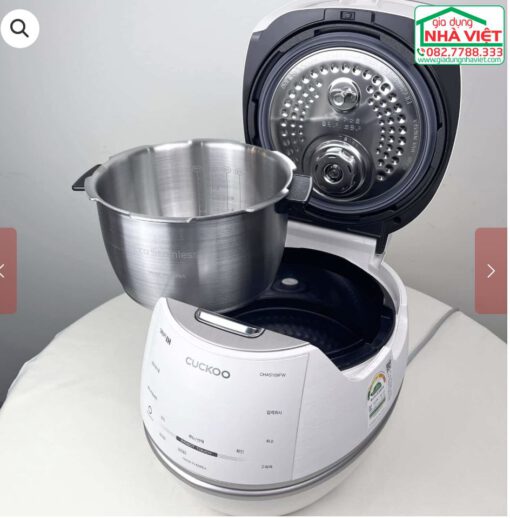 Nồi cơm điện cao tần lòng inox 1.8L Cuckoo CRP-CHAS109FW/FB
