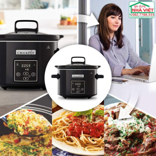 Nồi nấu chậm 2.4L Crockpot CSC061X