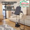 Bàn là hơi nước dạng đứng công suất cao 2980W TEFAL IXEO Plus QT1510E0