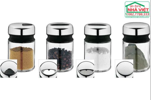 Bộ 4 lọ đựng gia vị bằng thuỷ tinh WMF 06 6158 6040 - Ảnh 10