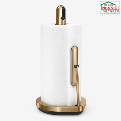 Dụng cụ để giấy nhà bếp bằng thép không gỉ cao cấp Simplehuman KT1206 - Ảnh 5