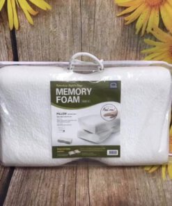 Gối Memory Foam 2 đầu thấp cao tốt cho đau cổ vai gáy LocknLock HLW113