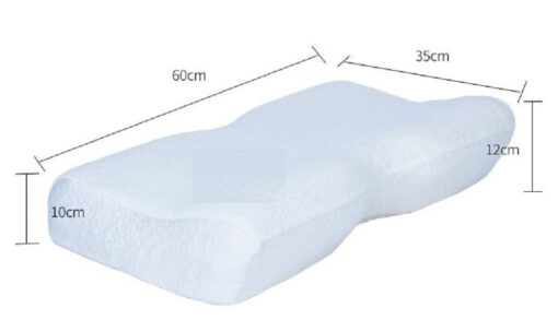 Gối Memory Foam 2 đầu thấp cao tốt cho đau cổ vai gáy LocknLock HLW113 - Ảnh 5