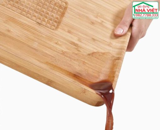 Thớt tre chữ nhật Cut&Carve™ Joseph Joseph 60142 - Hình ảnh 3