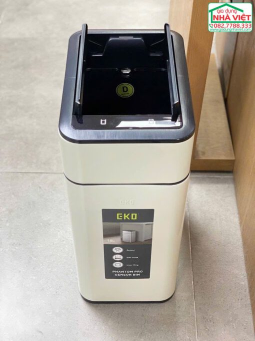 Thùng rác cảm biến chống bám vân tay 30L EKO SENSOR EK9577 - Ảnh 5