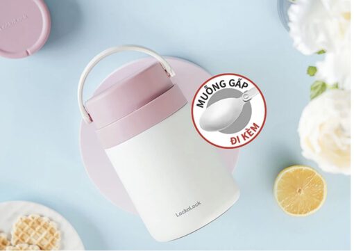 Hộp ủ cháo giữ nhiệt mang đi có quai xách 700ml LocknLock LHC8042 - Ảnh 22