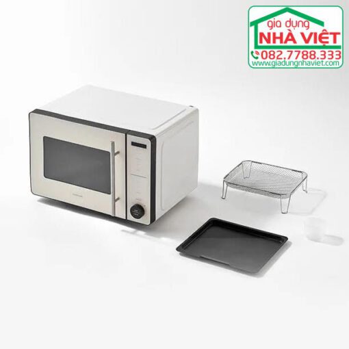 Lò chiên không dầu kết hợp lò vi sóng 22L Locknlock Rangefryer EJF294IVY - Ảnh 10