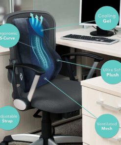 Alternative view of Gối tựa lưng đệm mút hoạt tính Memory Foam Cooling Gel Samsonite SA6257-AMZ