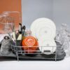 Kệ úp cốc chén bát bằng thép không gỉ có thể mở rộng KitchenAid KE894BXCG