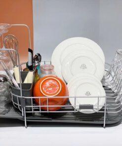 Kệ úp cốc chén bát bằng thép không gỉ có thể mở rộng KitchenAid KE894BXCG