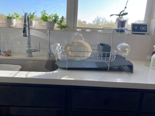 Kệ úp cốc chén bát bằng thép không gỉ có thể mở rộng KitchenAid KE894BXCG - Ảnh 2
