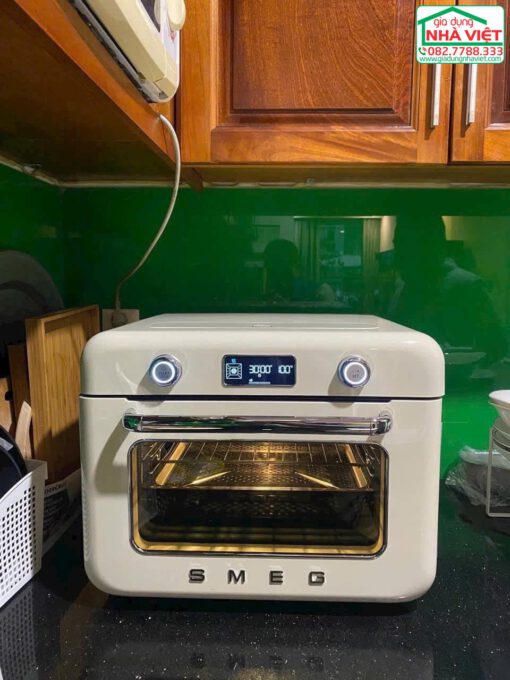 Lò nướng kèm hấp 10in1 SMEG 50's Style COF01 - Made in Italy - Ảnh 2