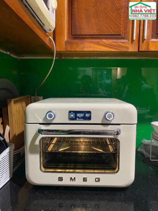 Lò nướng kèm hấp 10in1 SMEG 50's Style COF01 - Made in Italy - Ảnh 3