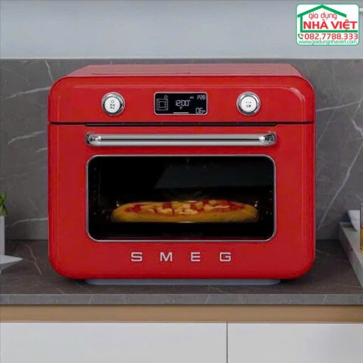 Lò nướng kèm hấp 10in1 SMEG 50's Style COF01 - Made in Italy - Ảnh 6