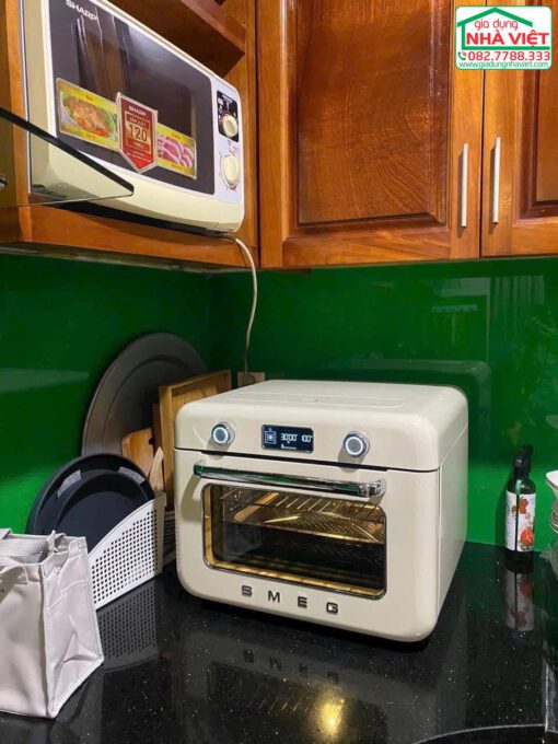 Lò nướng kèm hấp 10in1 SMEG 50's Style COF01 - Made in Italy - Ảnh 28