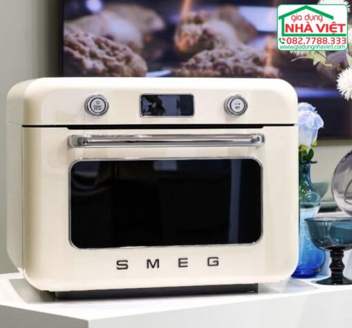 Lò nướng kèm hấp 10in1 SMEG 50's Style COF01 - Made in Italy
