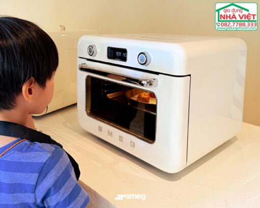 Lò nướng kèm hấp 10in1 SMEG 50's Style COF01 - Made in Italy - Ảnh 23