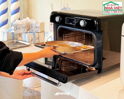 Lò nướng kèm hấp 10in1 SMEG 50's Style COF01 - Made in Italy - Ảnh 19