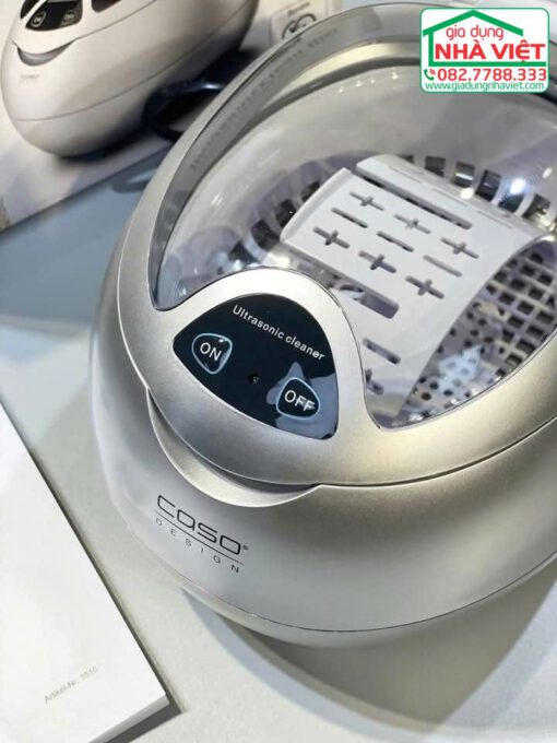 Máy làm sạch trang sức bằng sóng siêu âm 50W CASO UltraSonicClean Disc 1510 - Ảnh 2