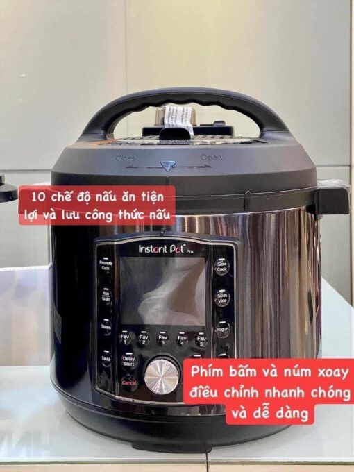Nồi áp suất điện đa năng 5.7L Instant Pot Pro 10in1 - Ảnh 11