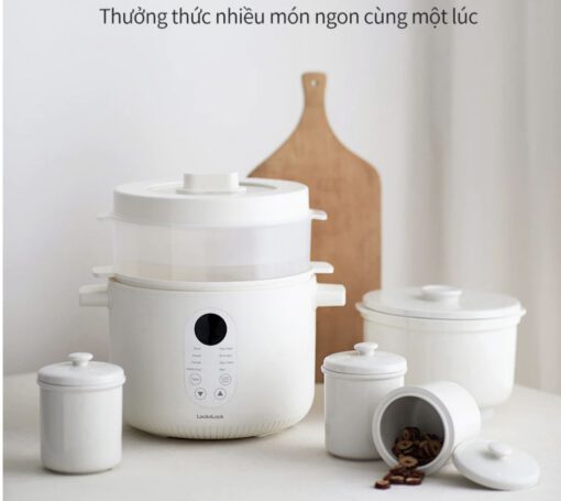 Nồi nấu chậm đa năng Multi-function Slow Cooker 2.5L Locknlock EJP164IVY - Ảnh 5