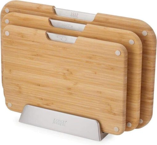 Bộ 3 thớt tre kèm giá đỡ Nest™ Joseph Joseph 60236