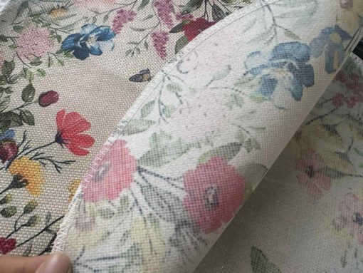 Bộ 6 tấm lót bàn ăn hình tròn 38cm hoạ tiết hoa Keva - Ảnh 7