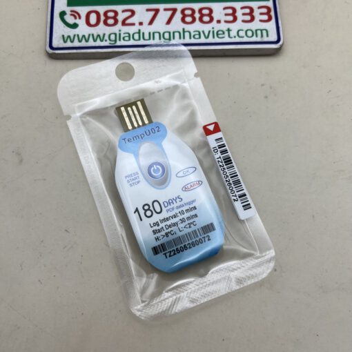 Bộ ghi dữ liệu nhiệt độ tự động 180 ngày TempU USB PDF Temperature Data logger - Ảnh 2