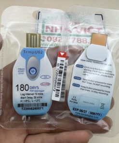 Bộ ghi dữ liệu nhiệt độ tự động 180 ngày TempU USB PDF Temperature Data logger