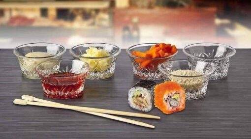 Hộp 6 bát chấm pha lê Godinger Shannon Dublin 25590 - Ảnh 6