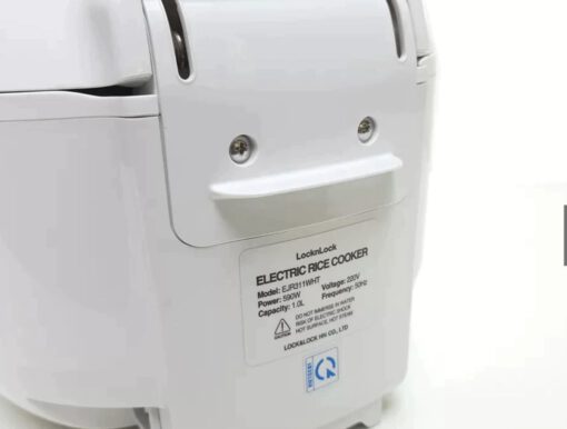 Nồi cơm điện tử 1.0L Locknlock Electric Rice Cooker EJR311WHT - Ảnh 2