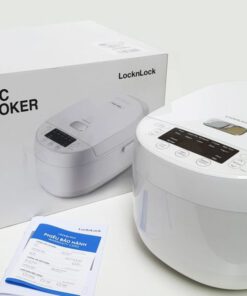 Nồi cơm điện tử 1.0L Locknlock Electric Rice Cooker EJR311WHT
