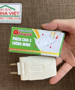 Phích cắm chia 3 thông minh Fanagold 1 ổ cắm chia 3 ổ cắm 2500w