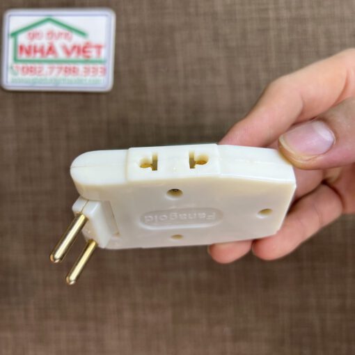Phích cắm chia 3 thông minh Fanagold 1 ổ cắm chia 3 ổ cắm 2500w - Ảnh 3