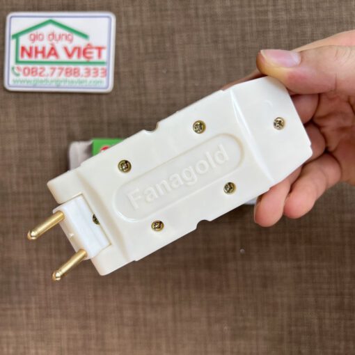 Phích cắm chia 5 thông minh Fanagold 1 ổ cắm chia 5 ổ cắm 2500w - Ảnh 5
