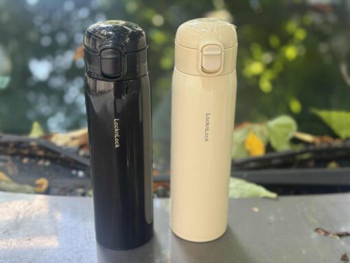 Bình giữ nhiệt 500ml nắp mở 1 chạm Round One-Touch Tumbler LocknLock LHC3296 - Ảnh 5